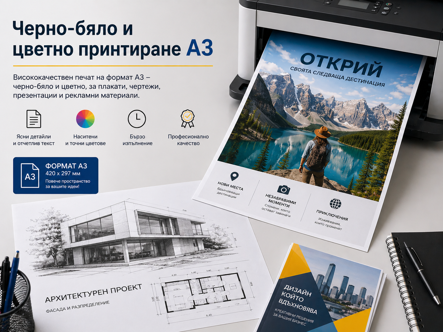 А3 принтиране